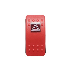 Intrerupator avarii 12V, 6 pini JCB 3CX, 4CX cod OEM 701/60003, 115/B50015 - Img 2