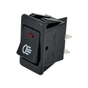 Intrerupator basculant cu LED, 12V 35A - Img 1