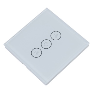 Intrerupator inteligent pentru ventilator PNI SafeHome PT131V cu touch, WiFi, 400W, comanda prin internet, aplicatie de mobil Tuya Smart, integrare in scenarii si automatizari smart cu alte produse co - Img 3