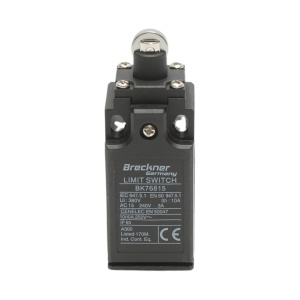 Intrerupator limita cu actuator tip piston si rola orizontala 250V/380V, 10A IP65 Breckner Germany