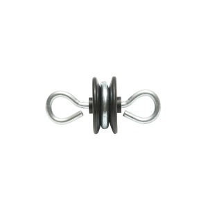 Izolator cu ancorare dubla 5.9mm 93x82mm gard electric Breckner Germany - Img 4