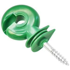 Izolator inelar compact verde fi 5.2mm 80x35mm gard electric Mezofarm - Img 2