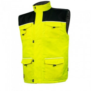 Jacheta reflectorizanta de lucru fara maneci