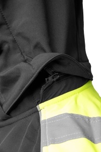 Jacheta Softshell Rival Seven Kings Negru/Galben - Img 15