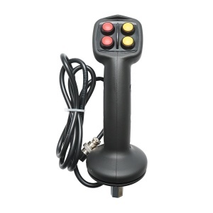 Joystick electric 4 butoane cu modul de comanda 24V - Img 4