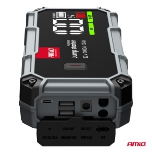 Jump Starter baterie externa 12V 12Ah 1000A Amio - Img 2