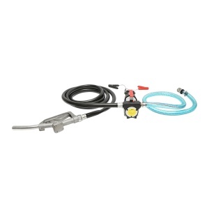 Kit pompa transfer motorina 12V cu furtun aspiratie 1,5m, furtun transfer 4m si pistol Breckner Germany