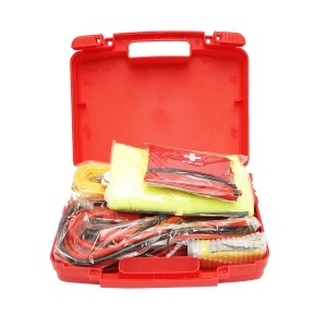 Kit siguranta auto cu necesar de urgenta 10 piese Breckner Germany - Img 2