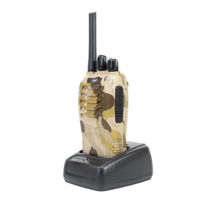 Kit statii radio portabile PNI PMR R40 CAMO, set cu 10 buc, 0.5W, 16 PMR, acumulatori 1200mAh cu incarcatoare si casti incluse - Img 9