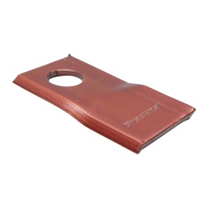 Lama torsionata, sens de rotatie dreapta pentru cositoare rotativa 100x50x4mm 21mm Breckner Germany - Img 2