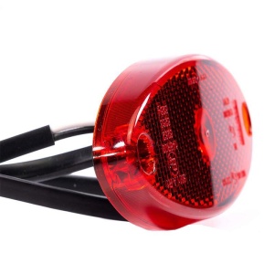 Lampa gabarit 102x45 cu LED, rosie, Fristom - Img 2