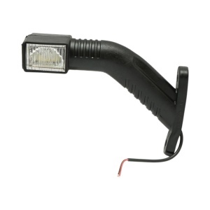 Lampa gabarit laterala LED cu brat 12V-24V 3 functii rosu-alb-galben 180mm Breckner Germany - Img 4