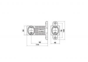 Lampa gabarit LED 3 culori VIGNAL - Img 4
