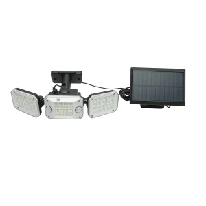 Lampa LED cu panou solar telecomanda si baterie 2000mAh, IP65 Breckner Germany - Img 2