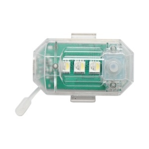 Lampa LED RGB stroboscopica cu telecomanda, 10 moduri, 8 culori, baterie litiu 150mAh reincarcabila USB-C IP65 - Img 5