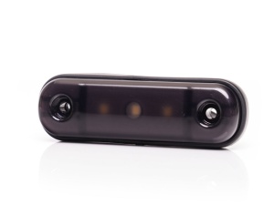 Lampa marcaj BLACK cu lumina portocalie 3 LEDURI 12/24V - Img 5