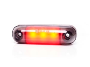 Lampa marcaj BLACK cu lumina rosie 3 LEDURI 12/24V