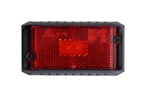 Lampa marcaj fata 12/24V rosie DOBPLAST