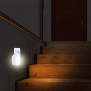 Lampa multifunctionala cu senzor de miscare, lanterna si lumina de urgenta, PRIZA H - Img 5