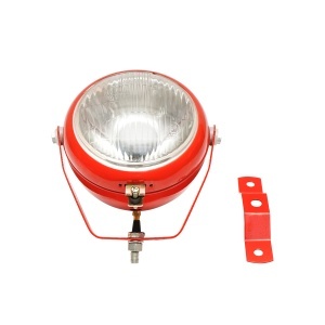 Lampa rosie, proiector de lucru reglabil cu intrerupator UNIVERSAL 12V - Img 3
