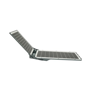 Lampa solara LED iluminat stradal 800W cu panou solar 40W, baterie LiFePO4 30000mAh, senzor miscare, telecomanda, prindere stalp IP65 Breckner Germany - Img 8