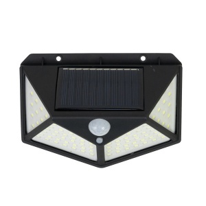 Lampa solara LED PNI GreenHouse WS10, 100 LED-uri, 600 lm, unghi PIR 120 grade, acumulator 1800 mAh, montaj pe perete - Img 9