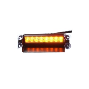 Lampa stroboscopica Galben 12v 8W pentru parbriz cu ventuze