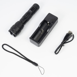 Lanterna PNI Adventure FDW48 cu LED, aluminiu, acumulator 3000 mAh, cu incarcator acumulator inclus, negru - Img 7