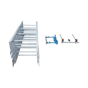 Lift electric 19m pentru ridicare panouri solare fotovoltaice, carucior mobil, telecomanda, sarcina maxima 200kg - Img 4
