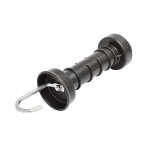 Maner poarta negru cu carlig si arc mare gard electric Mezofarm - Img 2