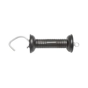 Maner poarta negru Diamond cu carlig gard electric Mezofarm