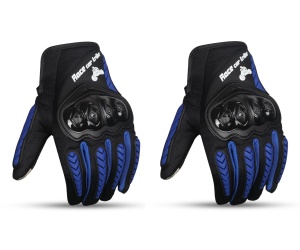 Manusi cu protectie Pro Biker (albastre)