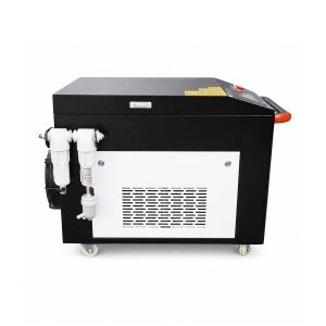 Masina de curatat rugina cu fibra laser 1500W, 220V, latime curatare 0-300mm, racire cu apa, Touch Screen profesional Breckner Germany - Img 5