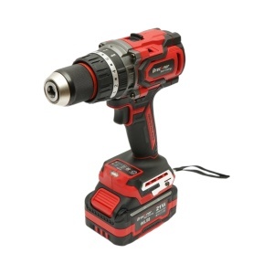 Masina de gaurit si insurubat cu percutie 1000W, 2 acumulatori 21V, 4Ah Li-ion, LED, Brushless, 180Nm, mandrina 13mm, 0-500/2000rpm, maner antivibratie Breckner Germany - Img 7