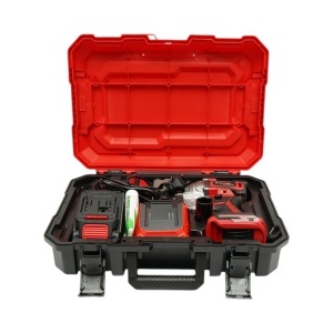 Masina de insurubat cu impact 1/2 inch 500W, 2 acumulatori 21V, 4Ah Li-ion, LED, Brushless, 450Nm, 0-1800/2400rpm Breckner Germany - Img 2