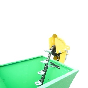 Masina de plantat cartofi pe 1 rand cu buncar 90kg model Polonia - Img 10