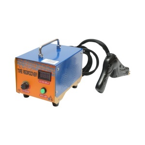 Masina de recanelare anvelope portabila 1000W, 220V cu afisaj digital, reglaj tensiune, 20 lame U si V incluse - Img 7