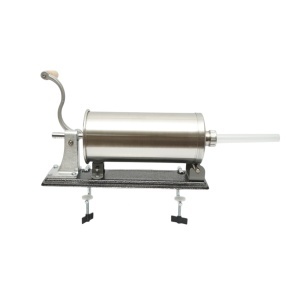 Masina de umplut carnati orizontala inox 3kg, 4 palnii 15, 19, 22, 25mm incluse - Img 3
