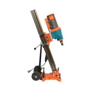 Masina profesionala de carotat beton cu stativ mobil 3600W, 220V, diametru maxim 305mm, 2 trepte viteza, sistem racire apa, gaurire umeda/uscata Breckner Germany - Img 4