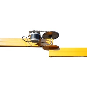 Masina verticala de infoliat paleti cu folie stretch 220V, brat rotativ 0-12 m/min, diametru 1.6m, inaltime 1.8m - Img 10