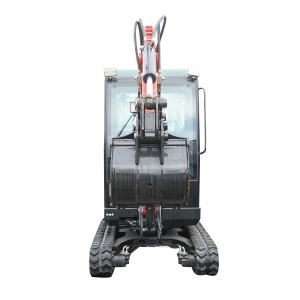Mini excavator 1.8T cu cabina, motor diesel 25CP, rotire 360 grade, adancime sapare 2300mm, capacitate ridicare 350Kg, 2 cupe incluse 420/985mm THOR - Img 3