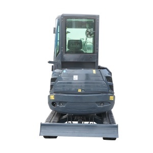 Mini excavator 2T cu cabina, motor diesel 25CP (18.4KW), adancime sapare 2120mm, capacitate ridicare 350Kg, 2 cupe incluse 400/770mm THOR - Img 5