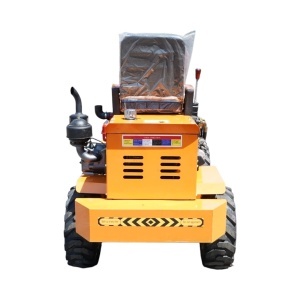 Mini incarcator frontal articulat 4x4, motor diesel 18CP, capacitate ridicare 400kg, latime cupa 1000mm Breckner Germany - Img 5