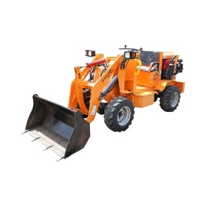 Mini incarcator frontal articulat 4x4, motor diesel 32CP, capacitate ridicare 500kg, latime cupa 1000mm Breckner Germany