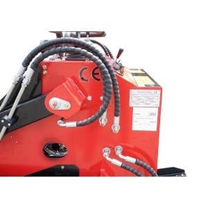 Mini incarcator frontal pe roti, motor benzina 23CP, 739cc, capacitate ridicare 350kg, volum cupa 0.15m3 THOR - Img 11