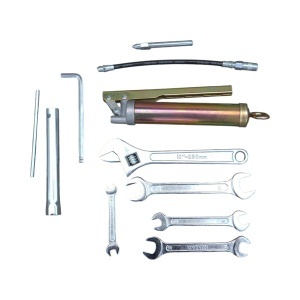 Mini incarcator frontal pe senile, motor benzina 23CP, 739cc, capacitate ridicare 350kg, volum cupa 0.15m3 THOR - Img 14