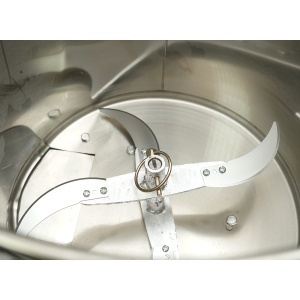 Moara electrica resturi vegetale si nutret 550W, 220V, cuva inox 12L, 4 cutite incluse - Img 6