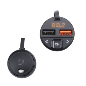 Modulator FM PNI Valentine V880 cu microfon, Bluetooth 5.0, MP3 player, transmitator FM, port USB dual, incarcare rapida dispozitive mobile prin QC3.0, compatibil cu Siri si Google Assistant - Img 6