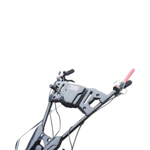 Motocultor 7.5CP cu freza 100cm, motor benzina 4 timpi 212cc OHV, viteze 2+1, transmisie pinioane, roti 19x7-8 Breckner Germany - Img 10