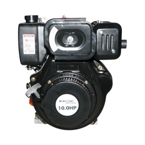 Motor diesel 10CP 186F, 418cc, turatie 3600rpm, ax rotund filetat 25.4mm, pornire sfoara Breckner Germany - Img 4